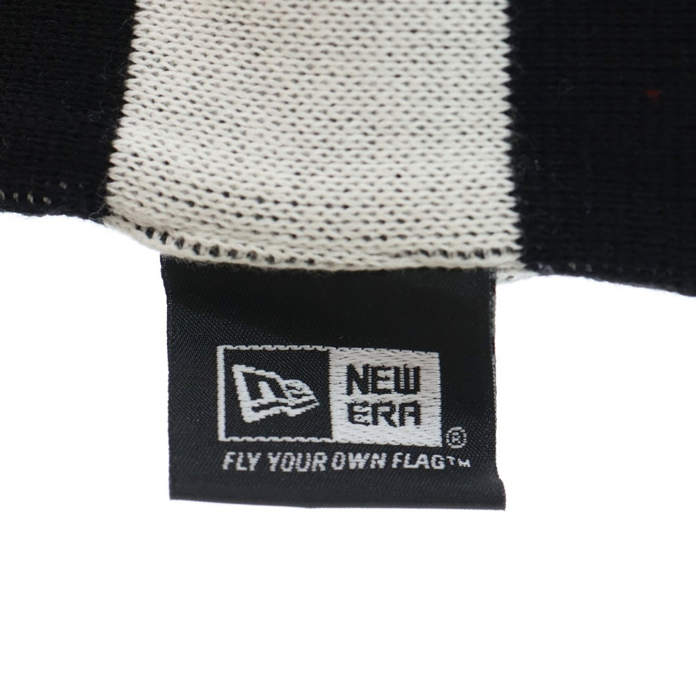 NEW ERA(ニューエラ) NE SCARF ロゴスカーフ ブラック/グレー
