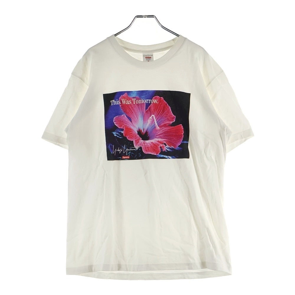 SUPREME(シュプリーム) 20AW ×Yohji Yamamoto This Was Tomorrow Tee ヨウジヤマモト ディスワズトゥモロー 半袖カットソー Tシャツ ホワイト