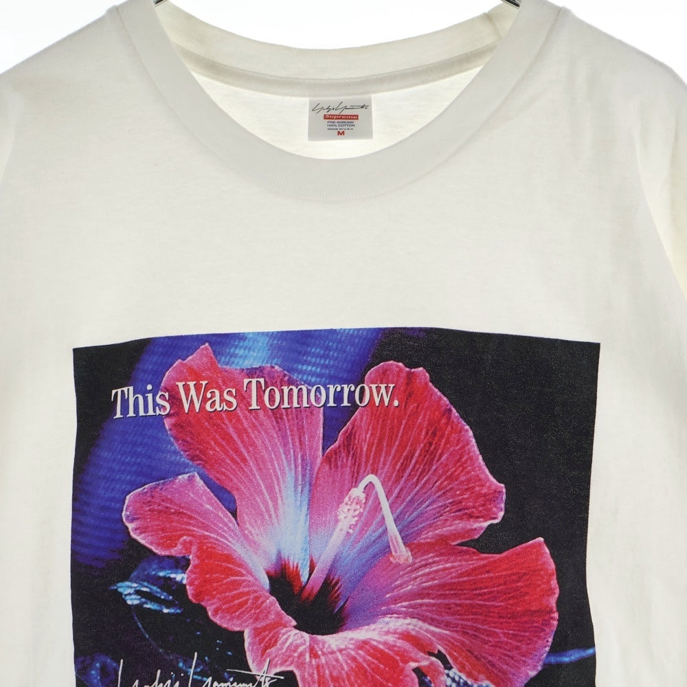 SUPREME(シュプリーム) 20AW ×Yohji Yamamoto This Was Tomorrow Tee ヨウジヤマモト ディスワズトゥモロー 半袖カットソー Tシャツ ホワイト