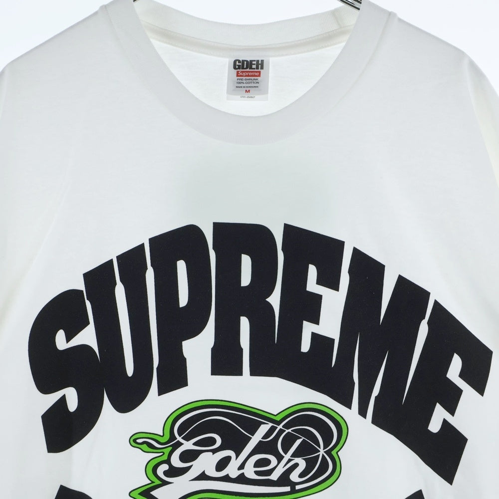 SUPREME(シュプリーム) 25SS ×GOODENOUGH GDEH Device Tee グッドイナフ デヴァイス両面プリント半袖カットソー Tシャツ ホワイト