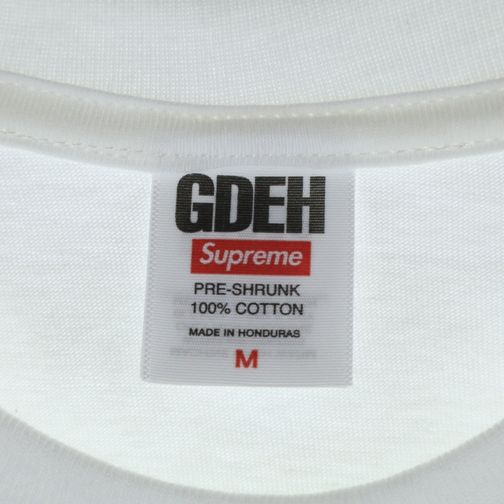 SUPREME(シュプリーム) 25SS ×GOODENOUGH GDEH Device Tee グッドイナフ デヴァイス両面プリント半袖カットソー Tシャツ ホワイト