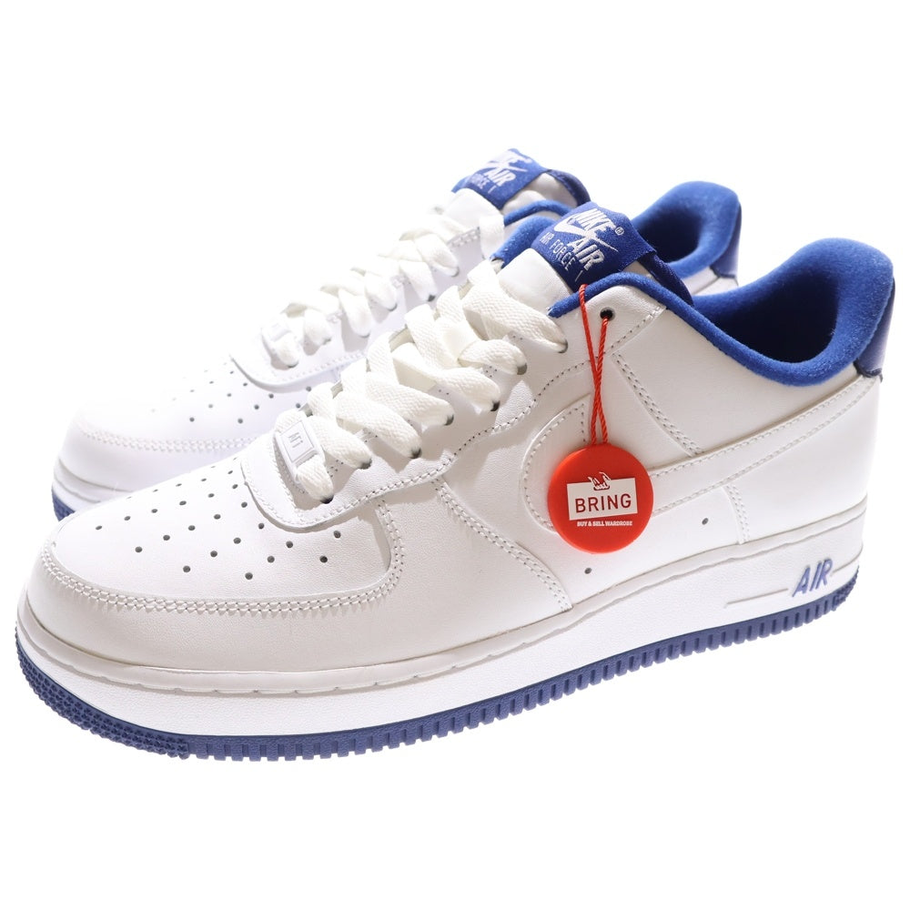 NIKE(ナイキ) AIR FORCE 1 LOW WHITE DEEP ROYAL BLUE CD0884-102 エアフォース1 ローカットスニーカー ディープロイヤルブルー US8/26cm