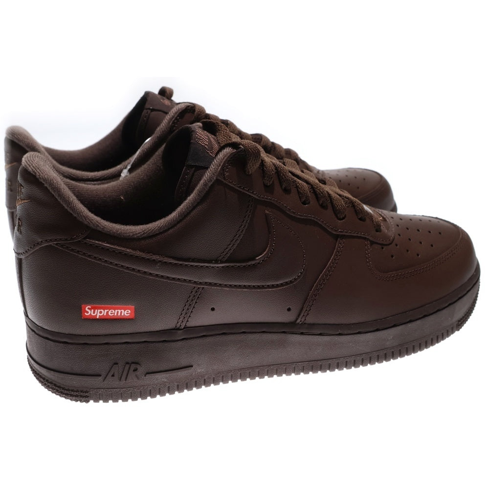 NIKE(ナイキ) ×SUPREME AIR FORCE 1 LOW BAROQUE BROWN CU9225-200 シュプリーム エアフォース1 ローカットスニーカー シューズ ブラウン US10.5/28.5cm