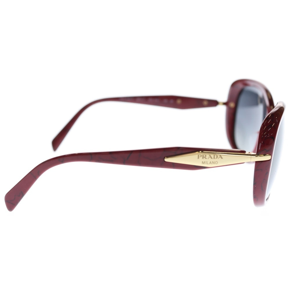 PRADA(プラダ) LOGO SUNGLASSES ロゴプレートサングラス メガネ レッド SPR04Z-F