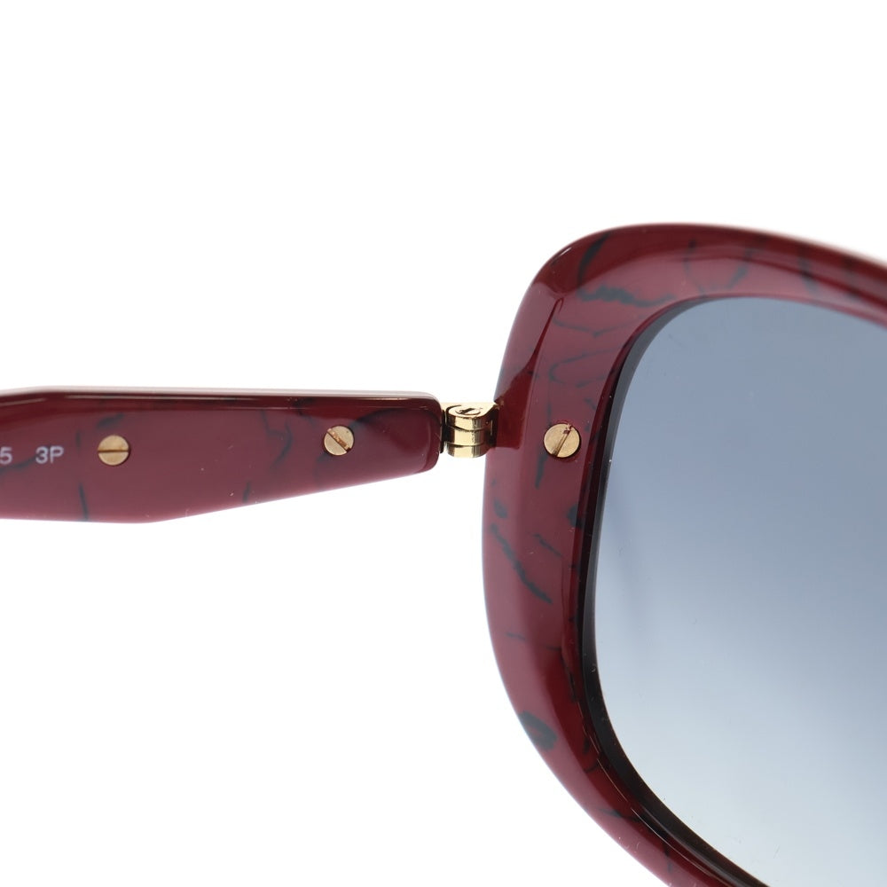 PRADA(プラダ) LOGO SUNGLASSES ロゴプレートサングラス メガネ レッド SPR04Z-F