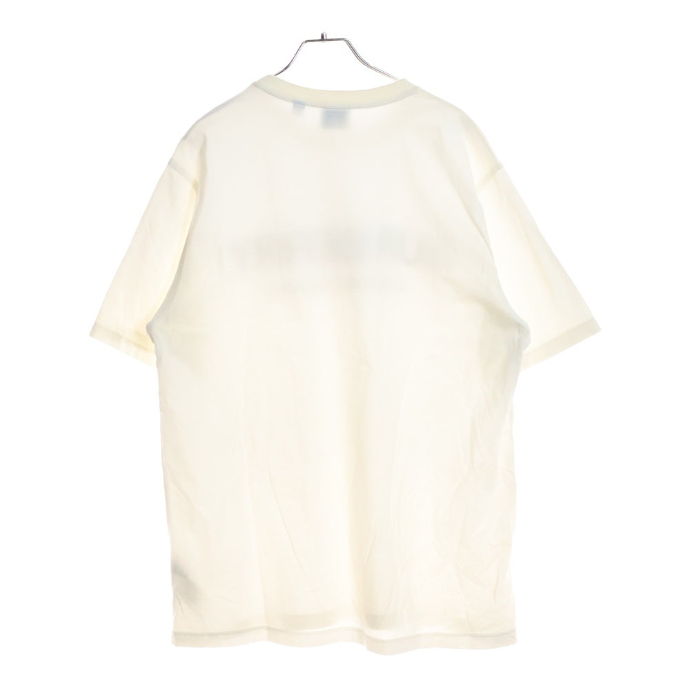 BURBERRY(バーバリー) LOGO PRINT TEE 8026017 フロントロゴプリント クルーネック半袖Tシャツカットソー ホワイト