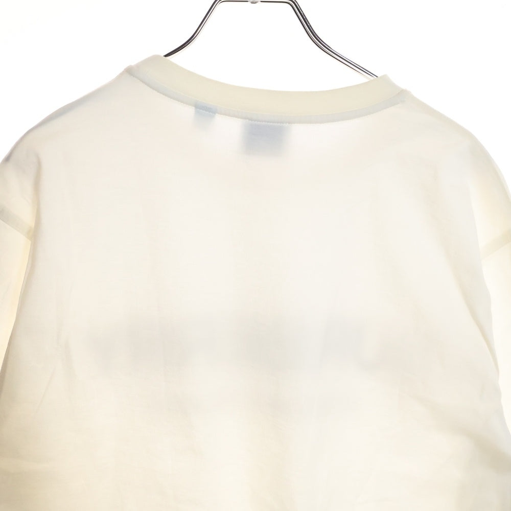 BURBERRY(バーバリー) LOGO PRINT TEE 8026017 フロントロゴプリント クルーネック半袖Tシャツカットソー ホワイト