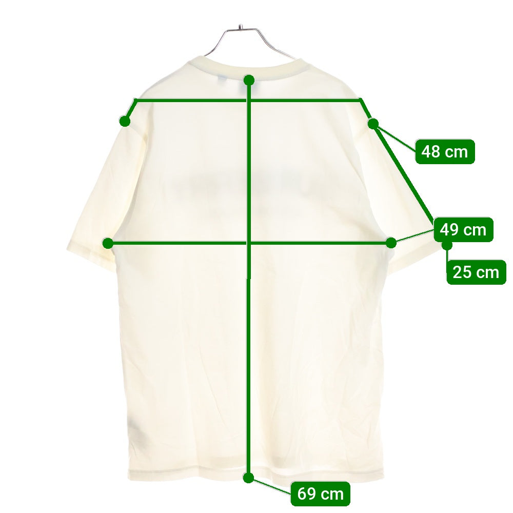 BURBERRY(バーバリー) LOGO PRINT TEE 8026017 フロントロゴプリント クルーネック半袖Tシャツカットソー ホワイト