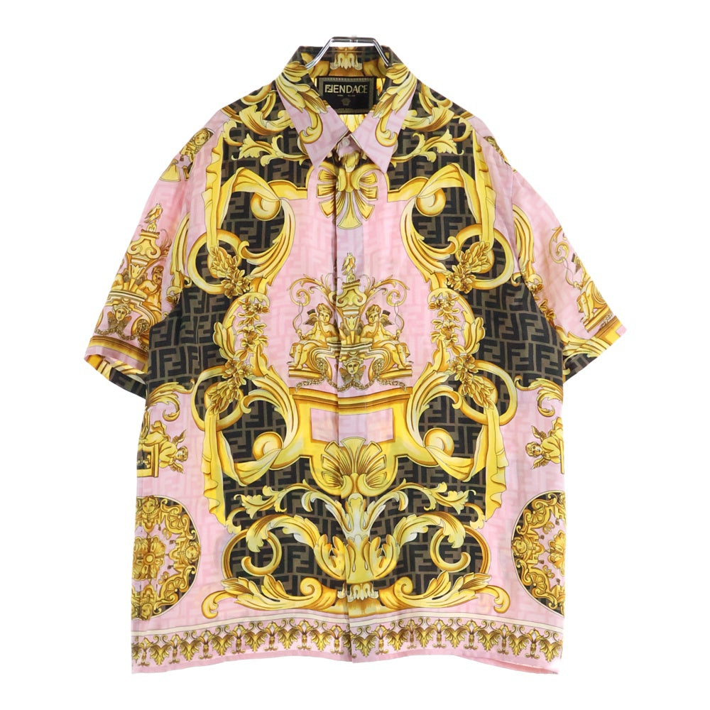FENDI(フェンディ) 22SS ×VERSACE Silk Shirt FS0795 AJN3