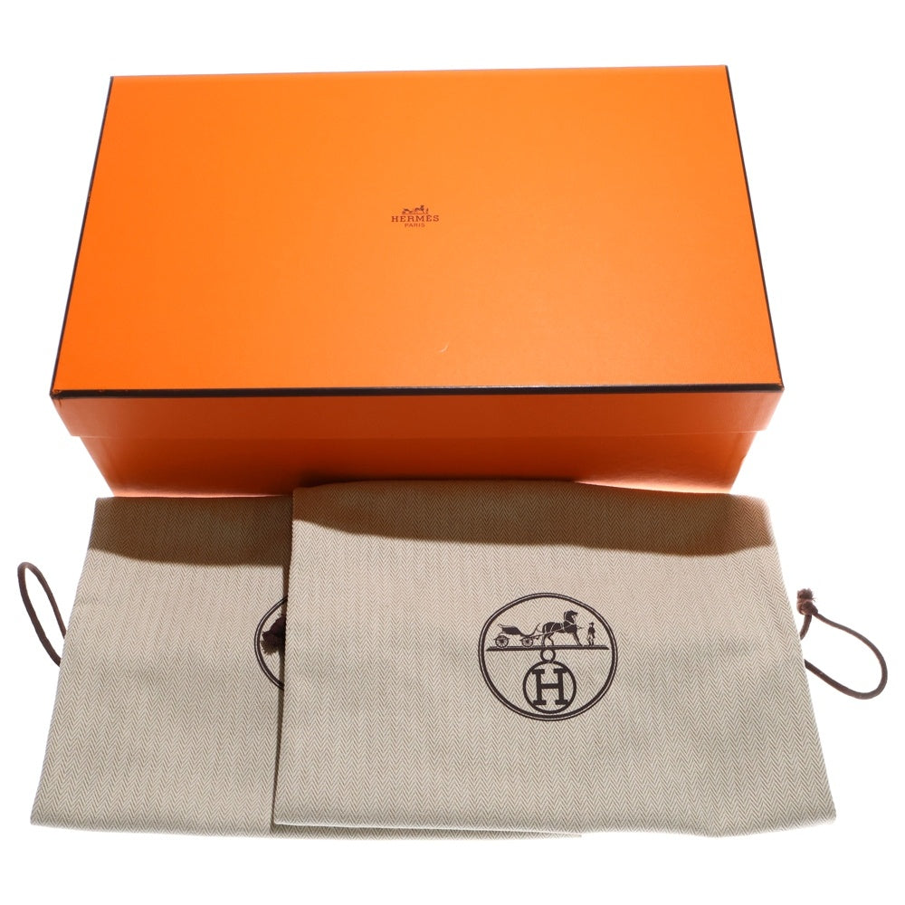 HERMES(エルメス) Cuzco Leather Sandals FR211921ZH レザー サンダル ブラック