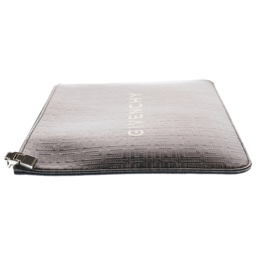 GIVENCHY(ジバンシィ) 4Gマイクロレザー フロントロゴ クラッチバッグ ブラック BK60D4K1LQ レディース