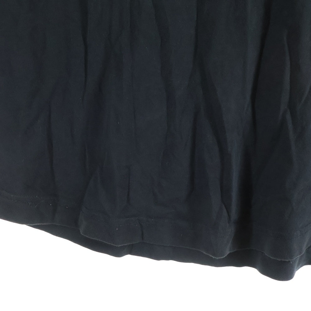 Palm Angels(パームエンジェルス) curved-logo T-shirt カーブドロゴプリント半袖カットソー Tシャツ ブラック PMAA002S25JER001