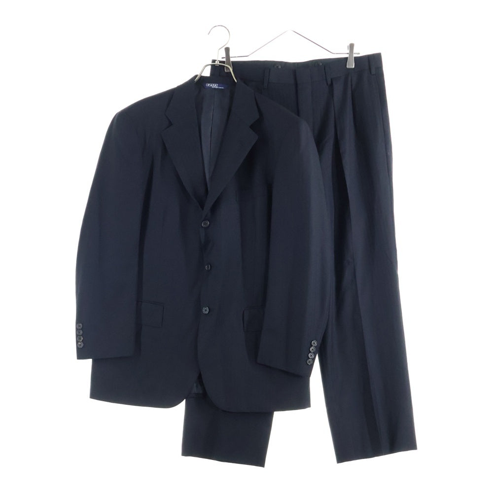 POLO RALPH LAUREN(ポロラルフローレン) STRIPE SET UP SUIT ストライプセットアップスーツ ブラック