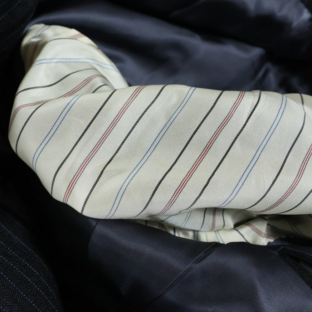 POLO RALPH LAUREN(ポロラルフローレン) STRIPE 3B WOOL TAILORED JACKET ストライプ3Bウールテーラードジャケット グレー