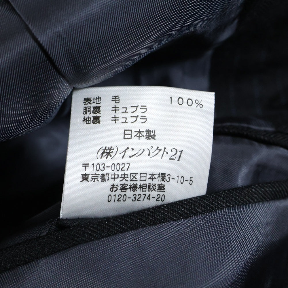 POLO RALPH LAUREN(ポロラルフローレン) STRIPE 3B WOOL TAILORED JACKET ストライプ3Bウールテーラードジャケット グレー