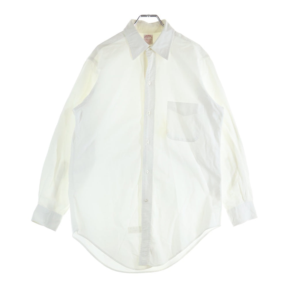 BROOKS BROTHERS(ブルックス ブラザーズ) MAKERS SHIRTS メーカーズ 長袖シャツ ホワイト