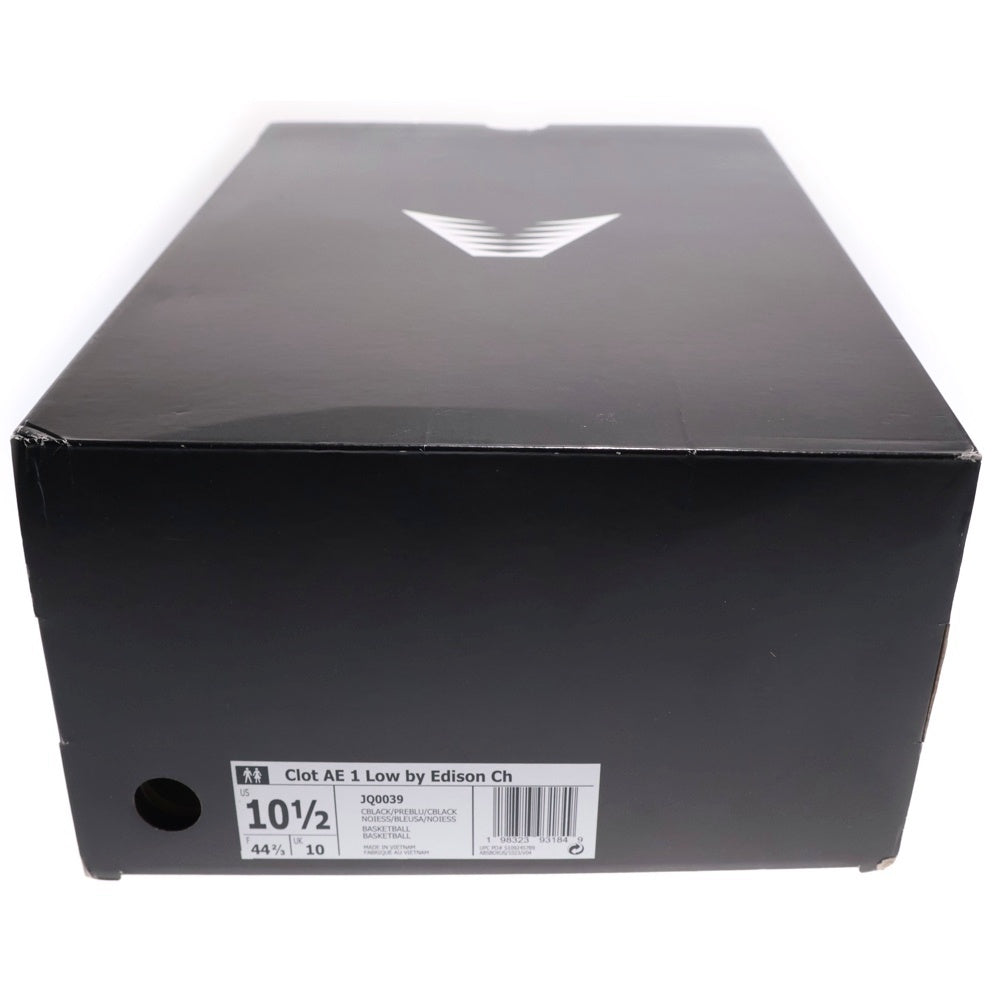 adidas(アディダス) ×CLOT Anthony Edwards 1 Low Cut Sneakers JQ0039 ×クロット アンソニー エドワーズ 1 ローカットスニーカー US10.5/28.5cm ブラック/ブルー