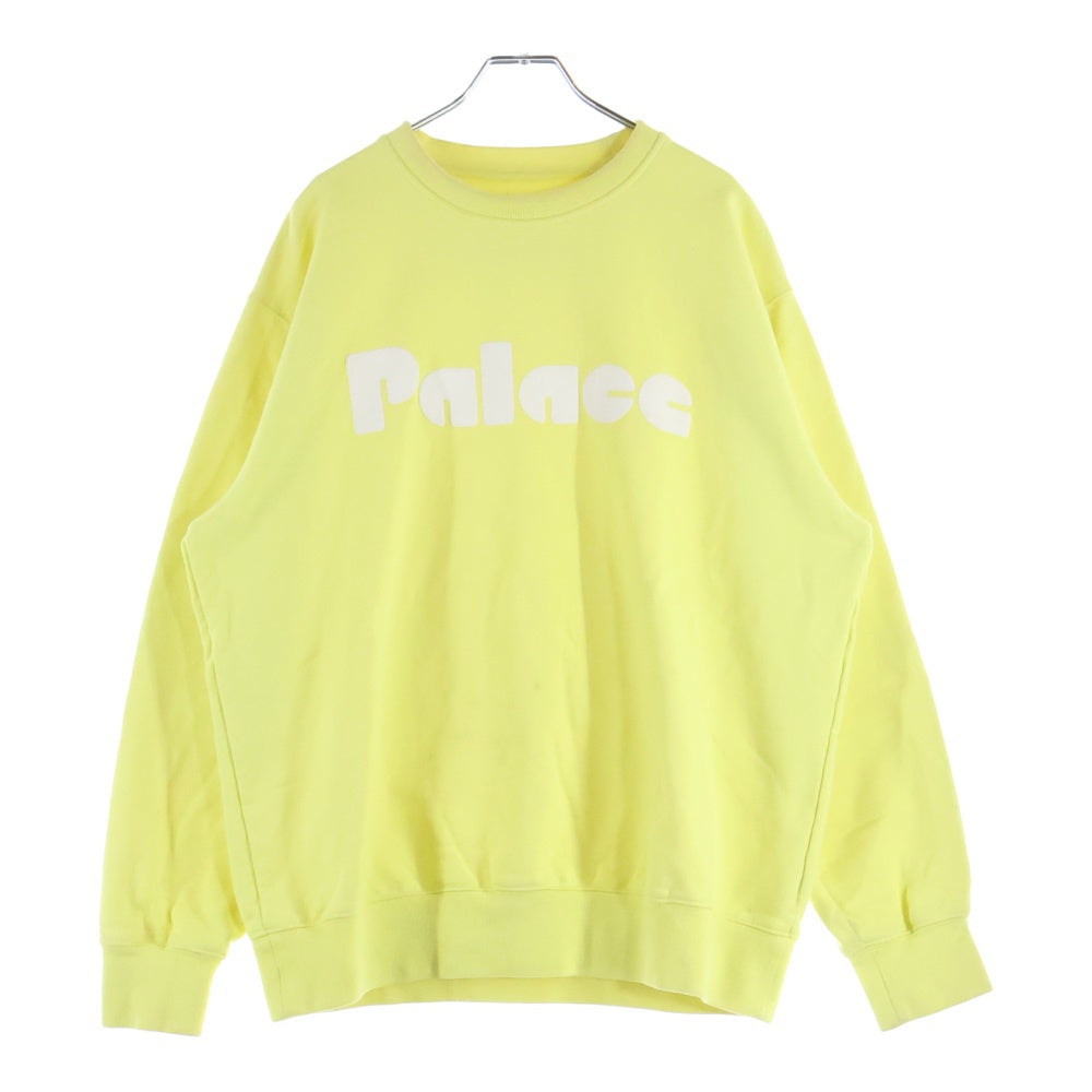 Palace Skateboards(パレススケートボーズ) 18AW Ace Crew Light フロントロゴ クルーネックスウェットトレーナー イエロー