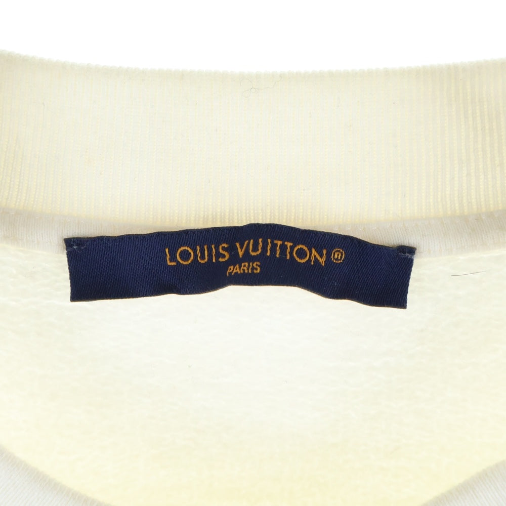 LOUIS VUITTON(ルイヴィトン) 24SS マルティエインターナショナル グラフィックシグネイチャースウェットトレーナー RM241M IHN HQY23W ホワイト