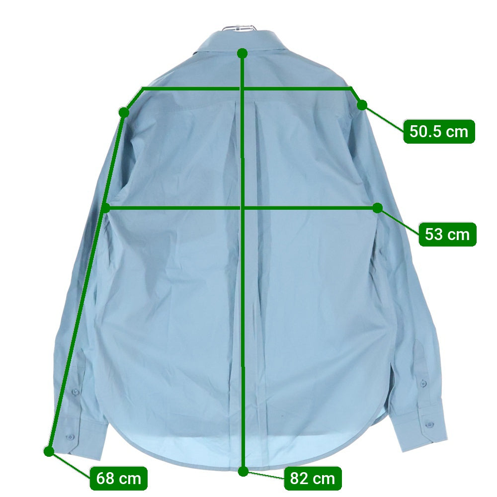 LOUIS VUITTON(ルイヴィトン) 23SS LV プレースドグラフィック長袖シャツ RM231 UD7 HOS75W ライトブルー