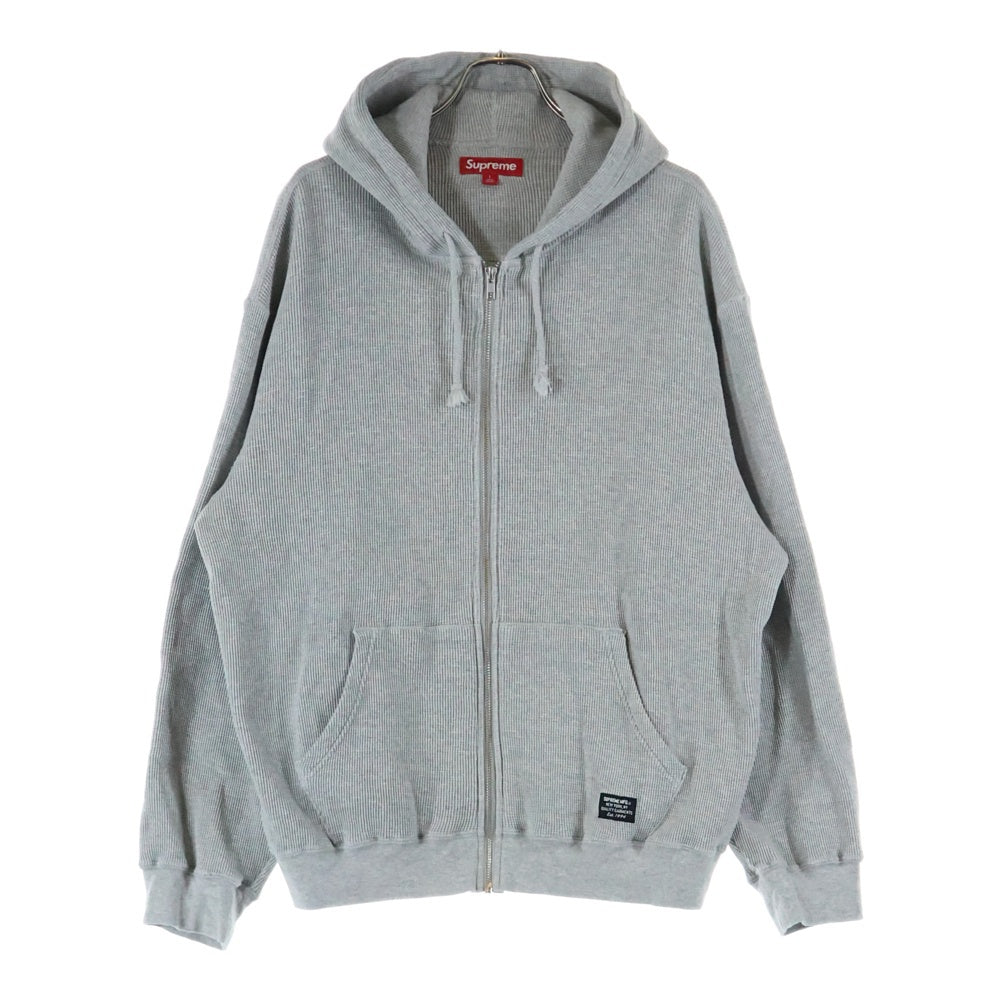 SUPREME(シュプリーム) 25SS Hooded Zip Up Thermal サーマル ジップ