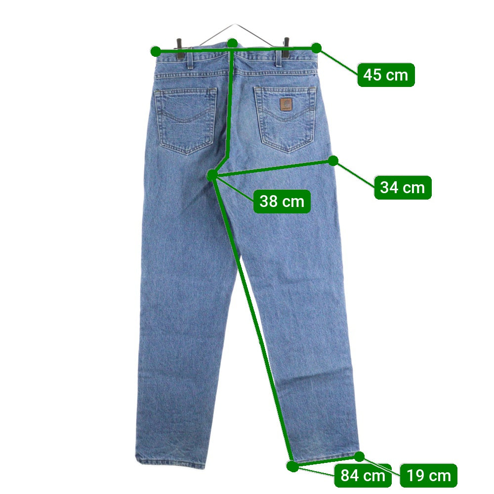 CARHARTT(カーハート) RELAXED FIT テーパードデニムパンツ ジーンズ インディゴ 34×32