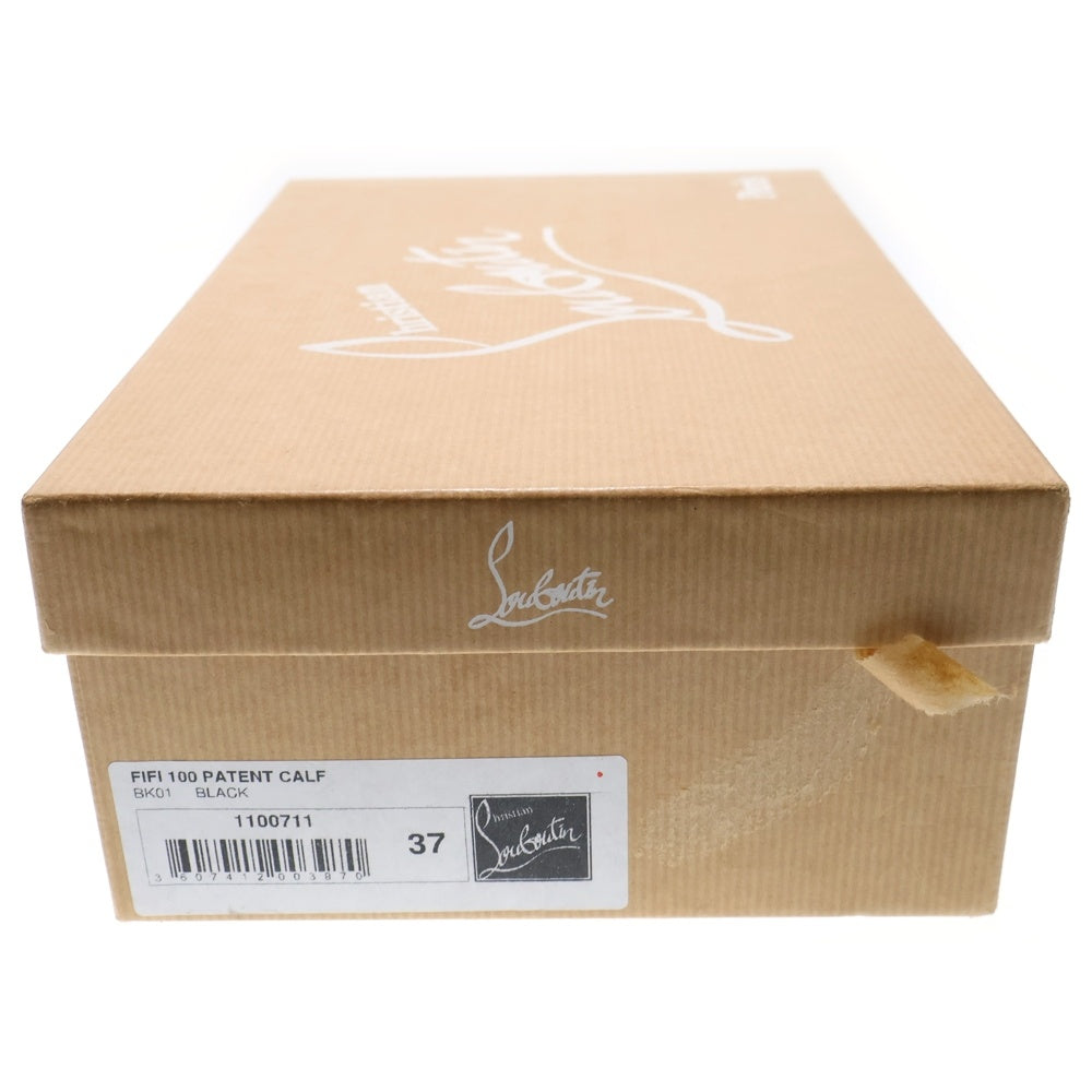 CHRISTIAN LOUBOUTIN(クリスチャンルブタン) FIFI 100 PATENT CALF 1100711 フィフィ ラウンドトゥ ハイヒール パンプス レディース