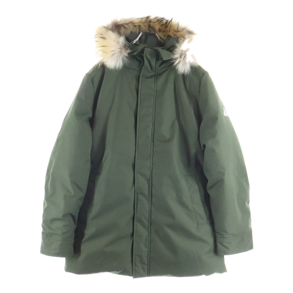 PYRENEX(ピレネックス) ANNECY FUR INT'L W22P2 アヌシー ファー付きダウンジャケット カーキ