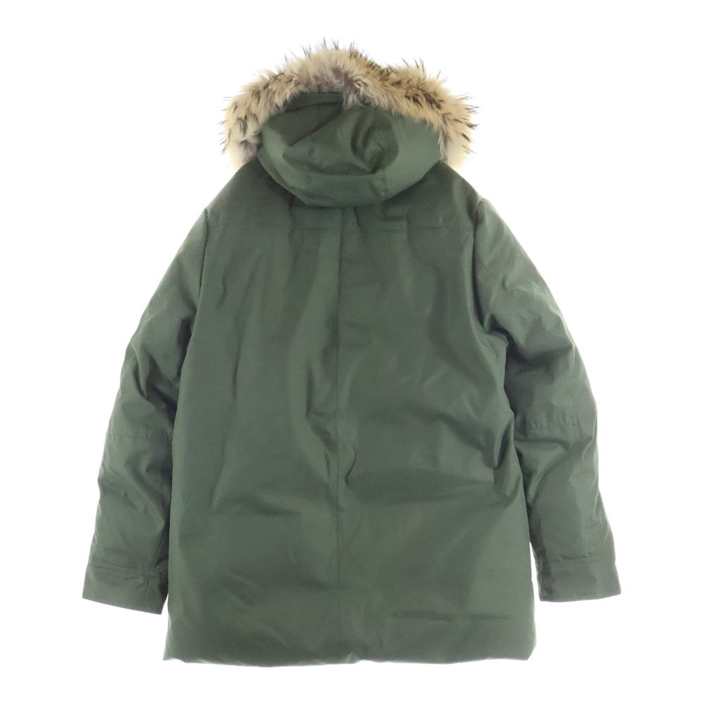 PYRENEX(ピレネックス) ANNECY FUR INT'L W22P2 アヌシー ファー付きダウンジャケット カーキ