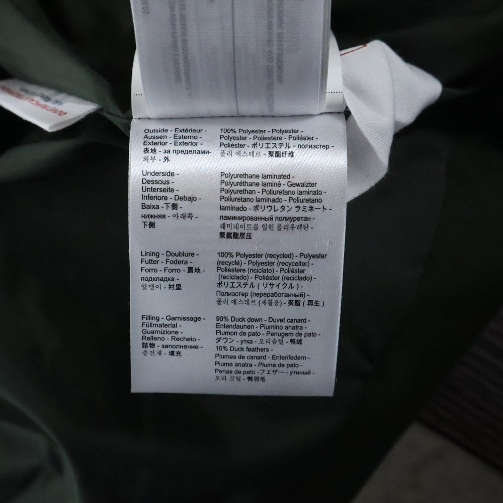 PYRENEX(ピレネックス) ANNECY FUR INT'L W22P2 アヌシー ファー付きダウンジャケット カーキ