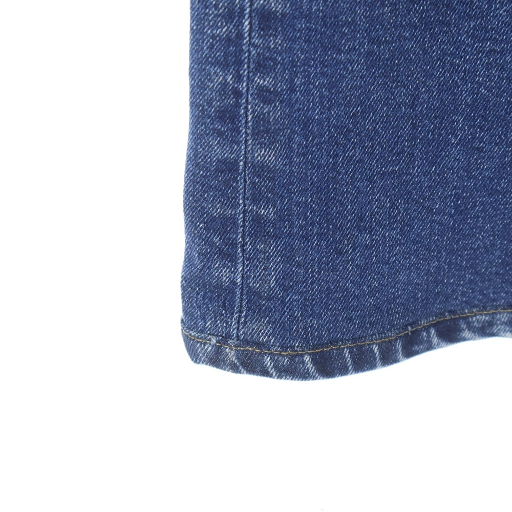 DIESEL(ディーゼル) 1978 D-AKEMI-J Cotton Blend Wide-Leg Jeans A02106 ウォッシュド加工 ワイドデニムパンツ ジーンズ レディース インディゴ