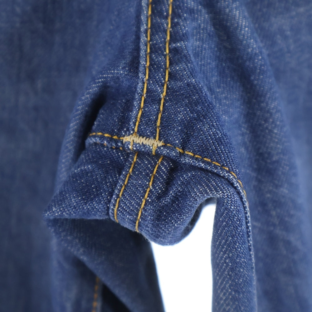 45RPM(フォーティーファイブアールピーエム) ダメージ加工 バックワンポイントロゴ刺繍 おこめデニムパンツ ジーンズ インディゴ レディース 5076946