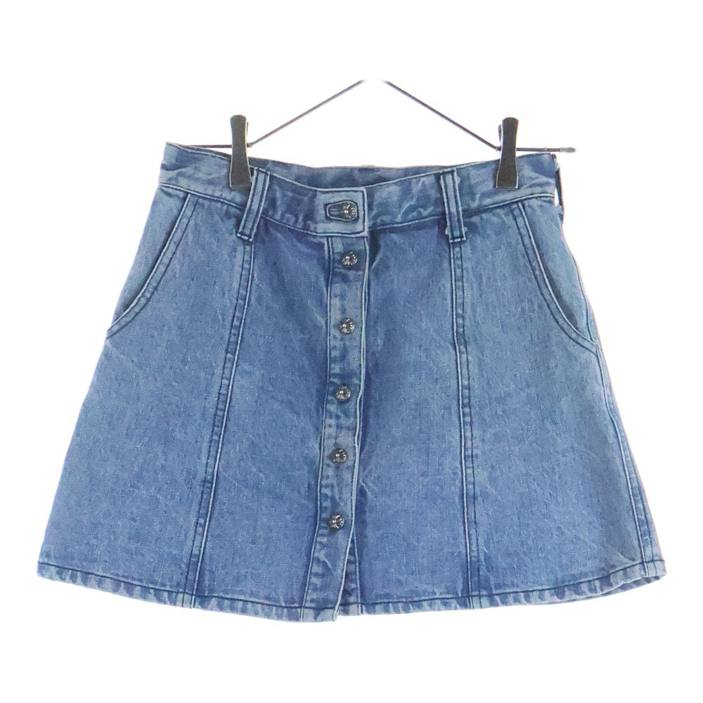 クロムハーツ クロスボールボタンデニムスカート CHROME HEARTS(クロムハーツ) クロスボールボタン デニムミニスカート
