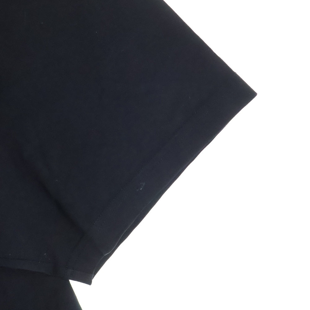 VETEMENTS(ヴェトモン) 20AW WORLD TOUR T-SHIRT UAH21TR618 ワールドツアー プリントクルーネック半袖Tシャツカットソー ブラック