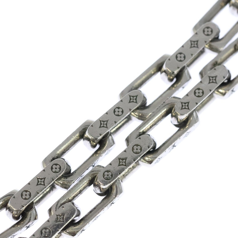 LOUIS VUITTON(ルイヴィトン) コリエ チェーン モノグラム ネックレス シルバー M00307 レディース