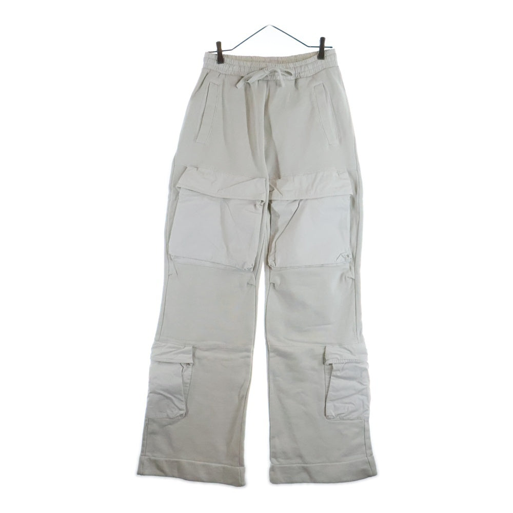 entire studios(エンタイア スタジオ) UTILITY CARGO SWEAT PANTS ES2341 PO0209 ユーティリティ カーゴスウェットパンツ ホワイト
