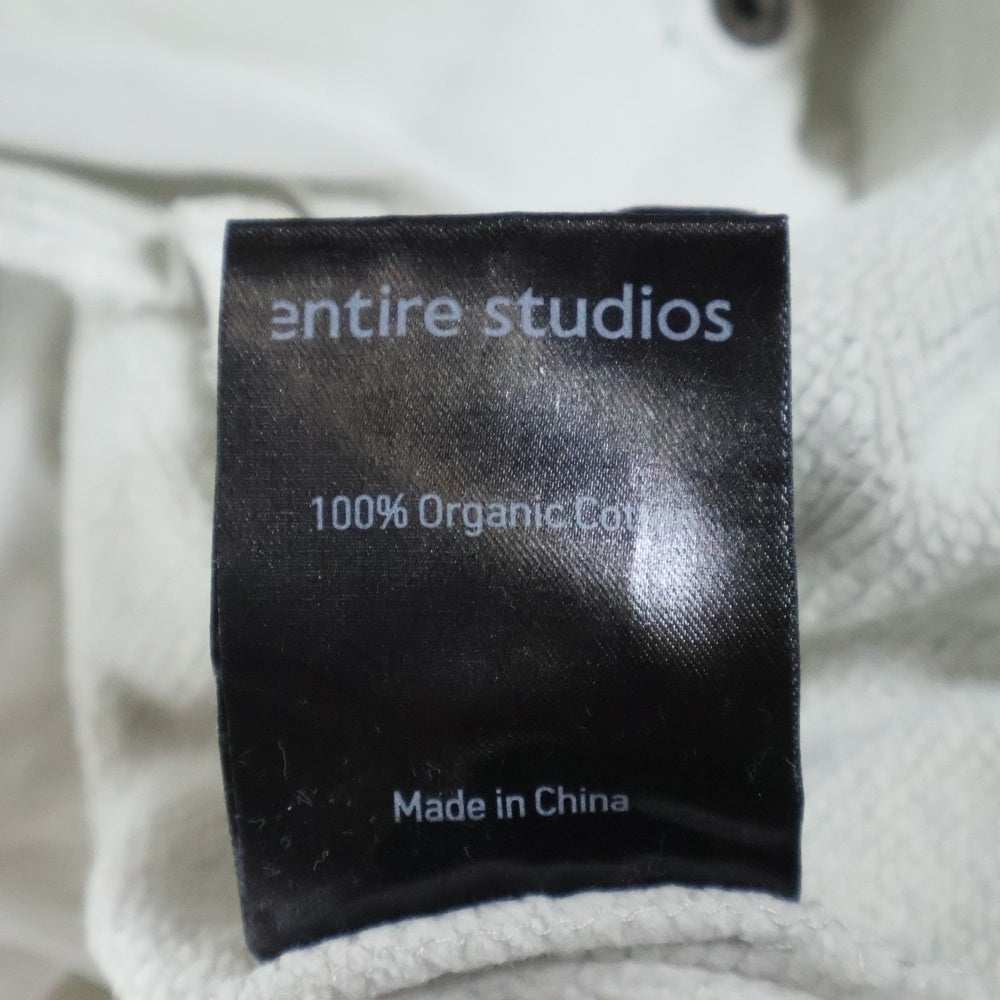 entire studios(エンタイア スタジオ) UTILITY CARGO SWEAT PANTS ES2341 PO0209 ユーティリティ カーゴスウェットパンツ ホワイト