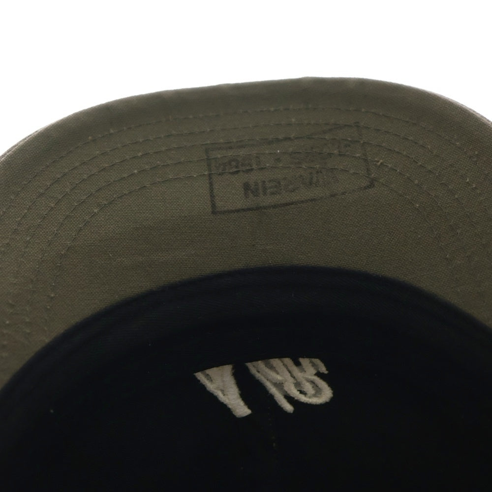 NVCLEAR(ニュークリア) ×Yin da market LOGO ARMY CAP ×イン ダ マーケット ロゴアーミーキャップ 帽子 カーキ レディース
