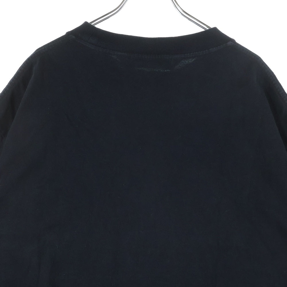 Palm Angels(パームエンジェルス) 21AW Spray Bear Motif T-Shirt PMAA001F21JER027 スプレーモチーフ ベアープリント半袖Tシャツ ブラック