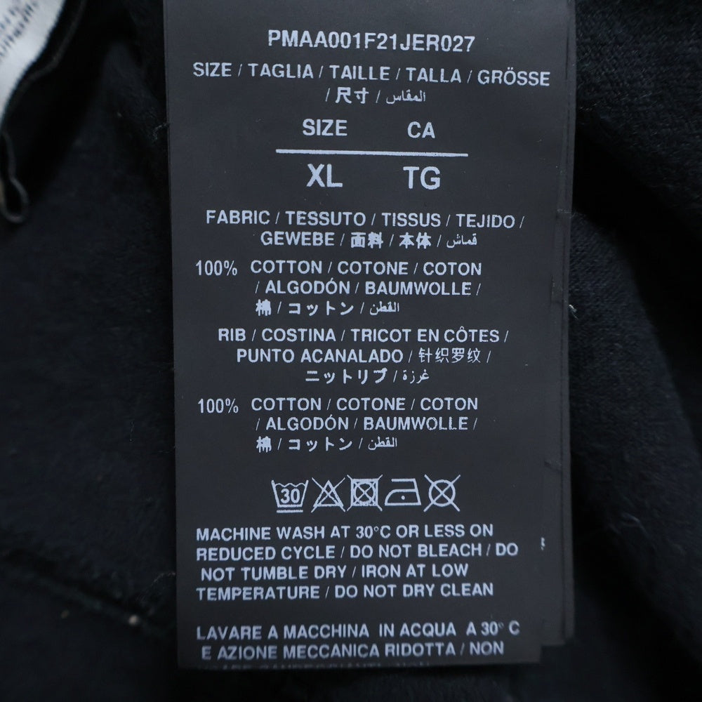 Palm Angels(パームエンジェルス) 21AW Spray Bear Motif T-Shirt PMAA001F21JER027 スプレーモチーフ ベアープリント半袖Tシャツ ブラック