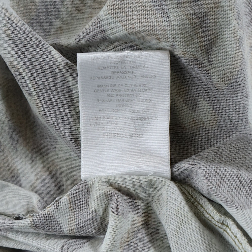 GIVENCHY(ジバンシィ) SPIRIT S/S Tee BM70V012P5 バックプリントクルーネック半袖Tシャツカットソー カモ