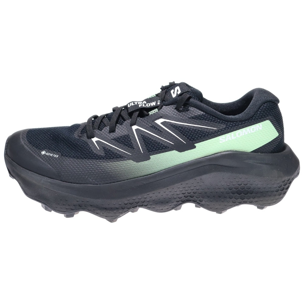 SALOMON(サロモン) ULTRA FLOW 2 GORE-TEX 479814 ゴアテックス トレイルランニングシューズ ブラック US8.5/26.5cm