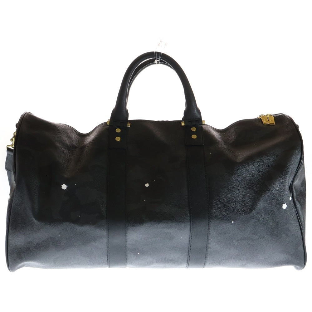 GENTIL BANDIT(ジャンティバンティ) ブラックカモ ボストンバッグ GB1996-BB-BCM ブラック