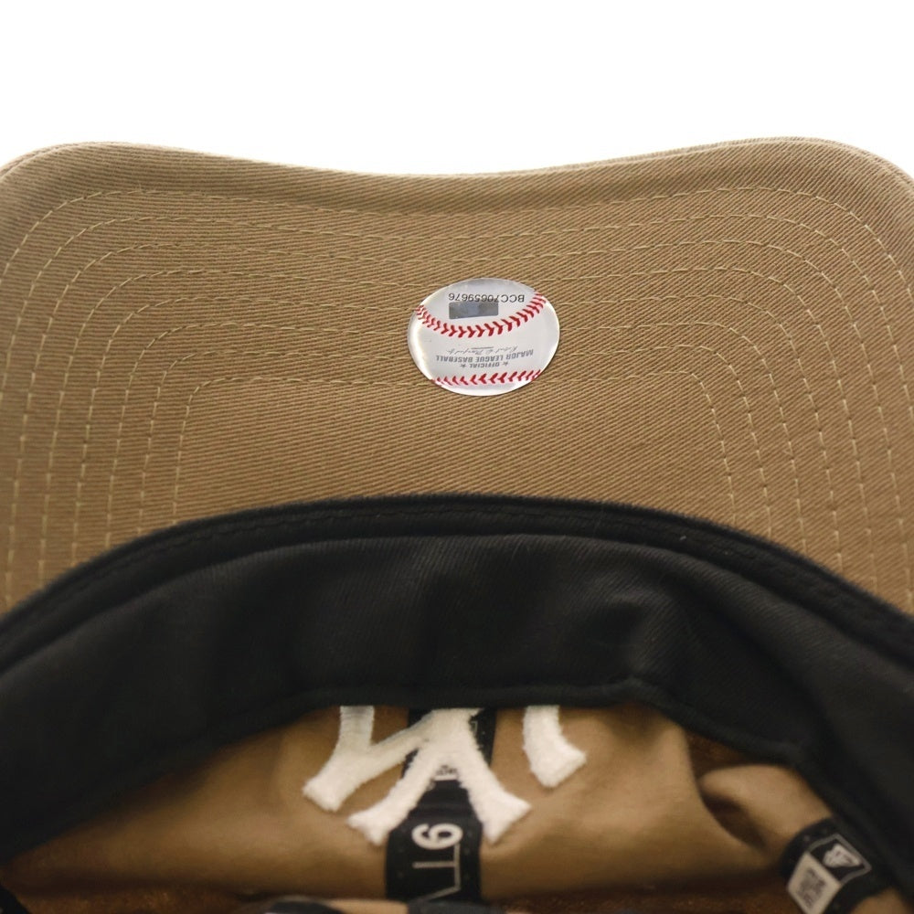 NEW ERA(ニューエラ) ×YANKEES ヤンキース ベースボールキャップ 帽子 ベージュ RN11493