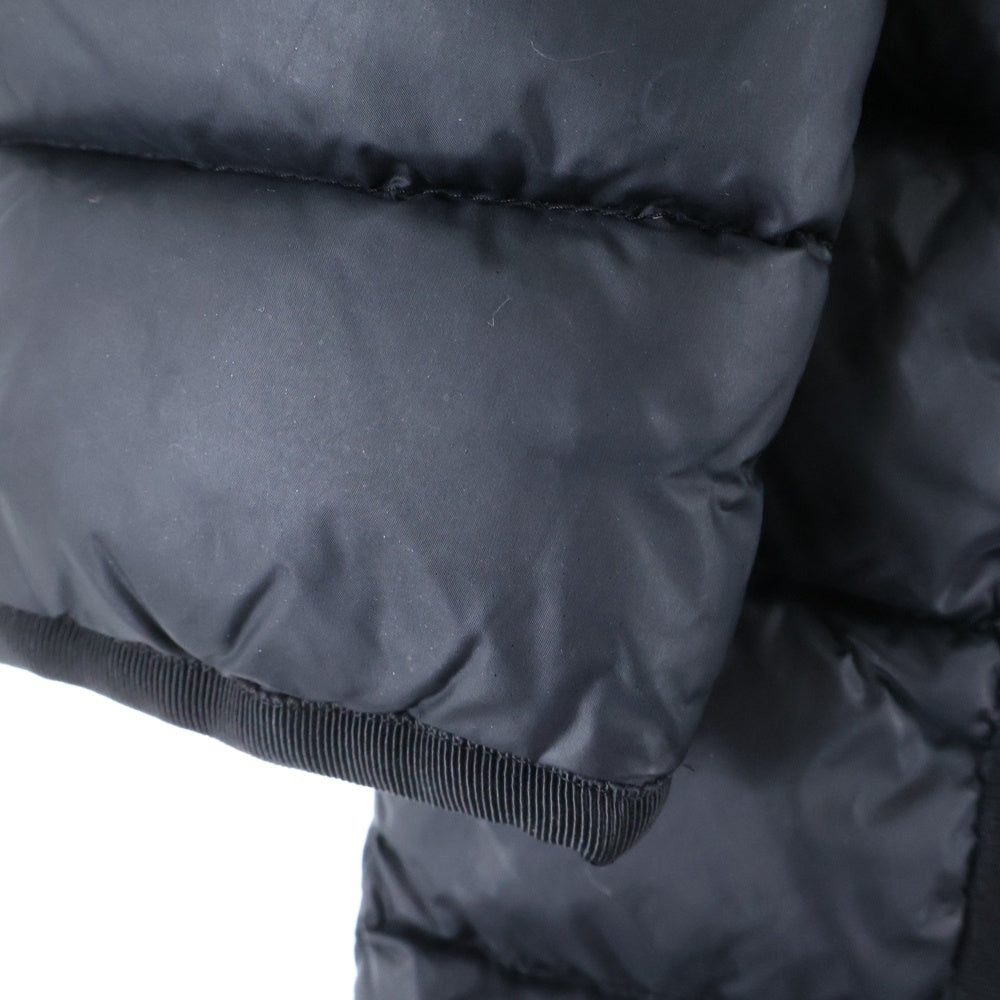 MONCLER(モンクレール) 16AW HERMIFUR エルミファー フーデッド ジップアップ ダウン ロング ジャケット コート ブラック レディース B20934990015 53048
