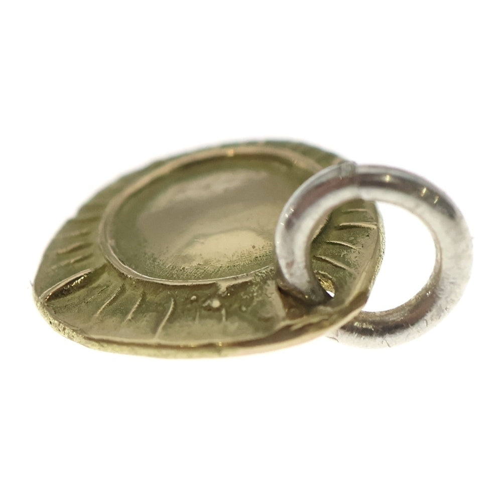 STUDIO T&Y(スタジオティーアンドワイ) K18 太陽ミニトップ ゴールド