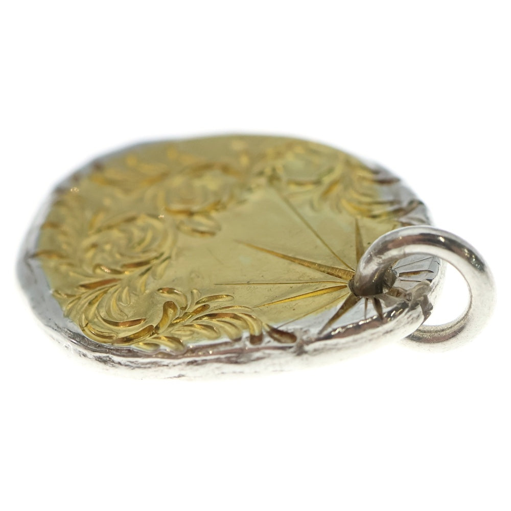 STUDIO T&Y(スタジオティーアンドワイ) NSC K24金貼り唐草メタル L シルバー/ゴールド