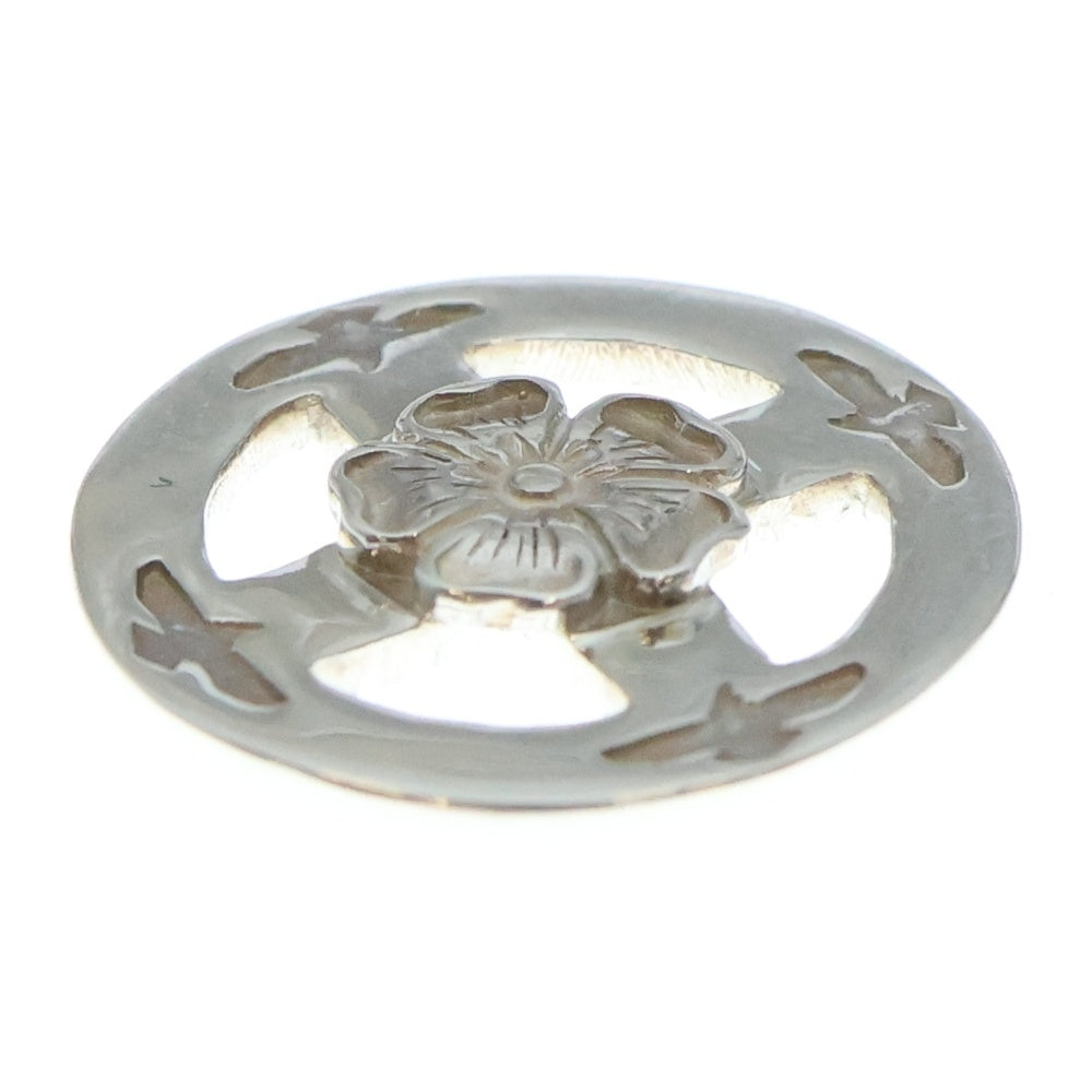 NO BRAND(ノーブランド) THE SUN (ザサン) シルバーフラワーポイントBS メディスンホイール 18mm シルバー