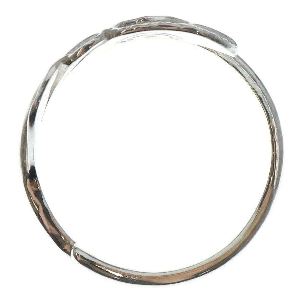 NO BRAND(ノーブランド) THE SUN (ザサン) ダブルミニフェザーリング 浮きイーグルメタル斜め飛び 指輪 シルバー