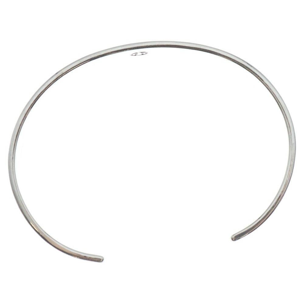 THE SUN(ザサン) 唐草彫り ゴールド&シルバー イーグルスタンプ バングル 10mm シルバー/ゴールド